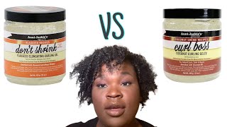 Aunt Jackie’s Don’t Shrink Flaxseed Elongating Curling Gel  Curl Boss Coconut Curling Gelée [upl. by Guthry]