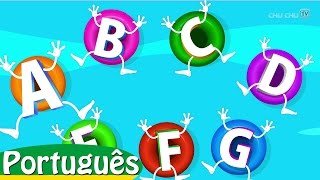 ABC Alfabetos para crianças ABC Alphabets Song  Canções Infantis em Português  ChuChu TV [upl. by Ahsila]