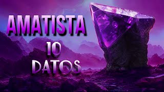 AMATISTA el MEJOR cristal CURATIVO  10 Datos mas importantes [upl. by Ryann]