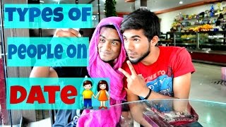 Types of people on date  Nizambad diaries  funny video [upl. by Brenn]