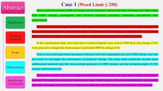 How to read and Write Abstract of research paper [upl. by Cailean]