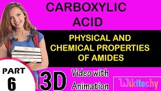 Physical and Chemical Properties of Amides Carboxylic acid class 12 chemistry subject cbse [upl. by Otit686]