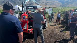 Olmi 430F demo with Growers Supply at Adega estate winery [upl. by Leacim520]