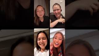 KATHRYN BERNARDO  IG Live with Nguya Girls 071021 [upl. by Pages]