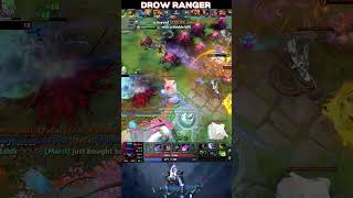 1 Level In 25 Seconds Drow Ranger Likes this Very Much dota2 dota2highlights rampage [upl. by Nierman]