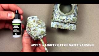 TIGER TANK  Winter cammo and weathering part 3 [upl. by Fugere626]