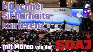 Münchner Sicherheitskonferenz mit Marco SDAJ  99 ZU EINS  Ep 348 [upl. by Elsey]