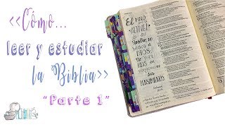 Como leer la Biblia actitudes para un estudio provechoso [upl. by Zetnom62]