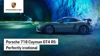 The new Porsche 718 Cayman GT4 RS Perfectly irrational [upl. by Kania]