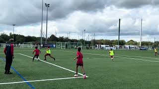 Tournoi football lieusaint  FC Asnières vs Charenton 0  2 [upl. by Yecnay]