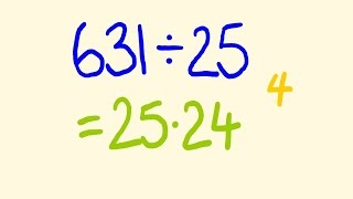 Math trick for fast division [upl. by Ainitsirhc121]