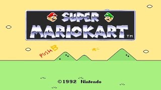 Mario Kart DS SNES Mario Circuit 1 [upl. by Leanne]