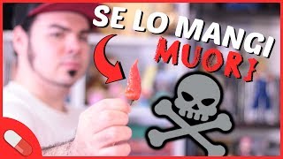 MANGIAMO i PEPERONCINI più PICCANTI al MONDO 🌶 TOP 5 CHALLENGE [upl. by Sadnac]