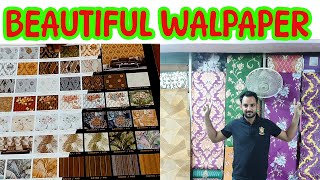 Amazing Wallpaper  Design For Bed room  ❣ Get Imported Wallpaper  3D Wallpaper Price in Pakistan [upl. by Mairim]