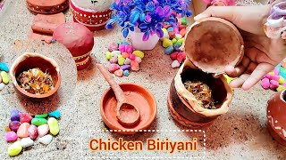 MINIATURE CHICKENðŸ” BIRIYANI  CHICKEN BIRIYANI RECIPE  BONG MINI COOKINGðŸ‘¨â€ðŸ³ [upl. by Hserus]