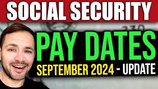 Social Security Checks  September 2024 Payment Schedule [upl. by Ybba]