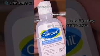 Cetaphil Gentle Skin Cleanser Review 🫧✨ skincare shorts review [upl. by Citarella]