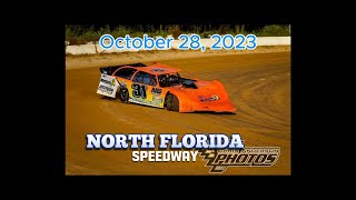 North Florida Speedway INCAR VIEW 10282023 dirtcar latemodels northflorida [upl. by Eenet]