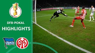 Is Hertha Berlin back  Hertha BSC vs 1 FSV Mainz 05  30  Highlights  DFBPokal  Round 2 [upl. by Eelatan903]