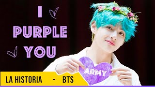 BORAHAE La historia del 💜 I PURPLE YOU 💜 de BTS  ¿De dónde viene la frase  보라해 [upl. by Steinway]