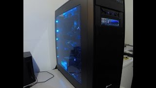 Corsair Obsidian 750D Case Setup wH100i GT in PushPull intake [upl. by Eicyal]