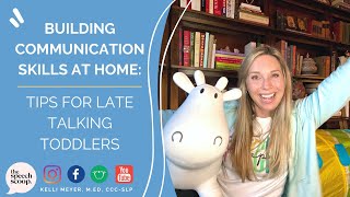 BUILDING COMMUNICATION SKILLS AT HOME Tips for Late Talking Toddlers Prelinguistics and Gestures [upl. by Fianna]