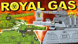 Royal Gas  All series plus Bonus  Cartoons about tanks [upl. by Narcho]