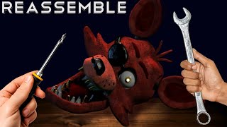 NIGHT SHIFT REPAIRING ANIMATRONICS  Roblox Reassemble FNAF Full Walkthrough [upl. by Dougall268]