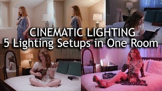 Cinematic Lighting 5 Lighting Setups in 1 Room with Intellytech LiteCloth [upl. by Adian60]