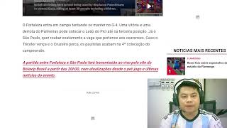 Fortaleza x São Paulo AO VIVO • Brasileirão Série A 2024 [upl. by Lac]