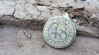 Did I found a Napoleon button Metaldetecting in The Netherlands [upl. by Alleirbag181]