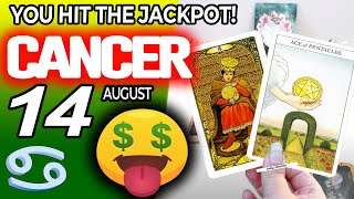 Cancer ♋ 🤑 YOU HIT THE JACKPOT💲💲 horoscope for today AUGUST 14 2024 ♋ cancer tarot AUGUST 14 2024 [upl. by Anelam585]