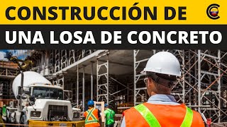 COMO FUNDIR UNA PLACA O PISO DE CONCRETOHORMIGON  Paso a paso [upl. by Tecu]