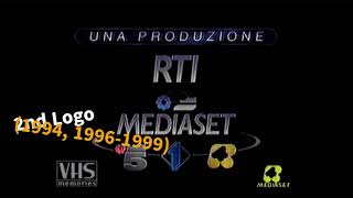 Logo Evolution Mediaset 1987Present [upl. by Patt]