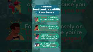 Common Inattentive ADHD Experiences [upl. by Cora]