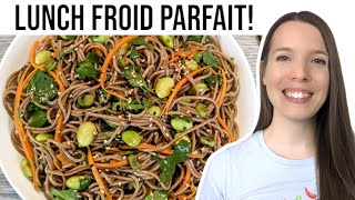 SALADE DE NOUILLES SOBA AU SÉSAME  RECETTE RAPIDE FACILE ET PARFAITE POUR LÉTÉ  HOP DANS LE WOK [upl. by Uohk]