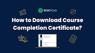 How to download SCMDOJO Certificate [upl. by Nitnilc]