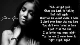 Jhene Aiko  2 Seconds Lyrics [upl. by Anairda]