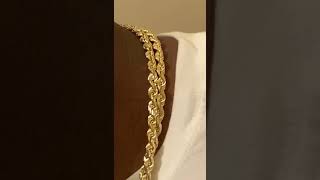 2 6mm rope chains 20in Jacoje Fine Jewelry [upl. by Yelreveb]