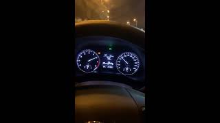 Hyundai Elantra 2018 Top Speed attempt [upl. by Griffie]