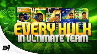 EVERY HULK CARD ON FIFA ULTIMATE TEAM [upl. by Eilitan]