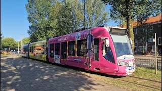 HTM RandstadRail 3 Den Haag Loosduinen  Zoetermeer CentrumWest  ParkBeach 2024 tram [upl. by Dinsdale]