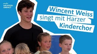 WINCENT WEISS singt FEUERWERK mit Kinderchor  MDR Harz Open Air 2019 [upl. by Neehcas]