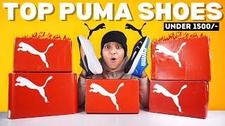 TOP PUMA SHOES UNDER 1500 🔥 Best Budget Puma shoes and Sneakers on Amazon 👟 [upl. by Nairoc]