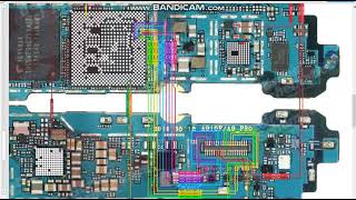 sm a910 lcd jumper ways Samsung galaxy a9pro lcd not working solutions [upl. by Corilla]