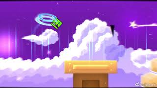 Geometry Dash video trying for the first time i didint do to bad [upl. by Matrona]