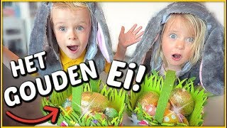 DE PAASHAAS CHALLENGE 🐰  Bellinga Familie Vloggers 1336 [upl. by Rotce919]