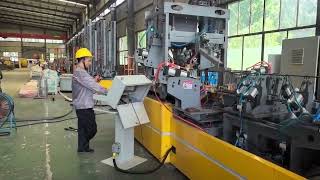 Automatic lattice girder welding machine 2 [upl. by Yeliac]