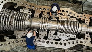 Steam Turbine Assembly Process and tolerances part 3 [upl. by Clarke194]