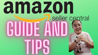 TAGALOG BASIC AMAZON SELLER CENTRAL FOR BEGINNERS  Guide and Store Management for VA SUBTITLE [upl. by Elana599]